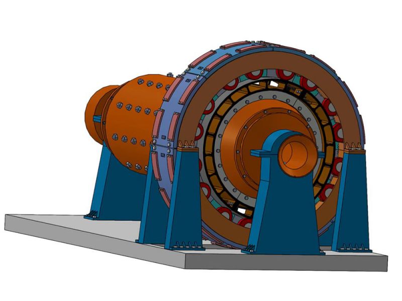 永磁直驅球（qiú）磨機、立磨機